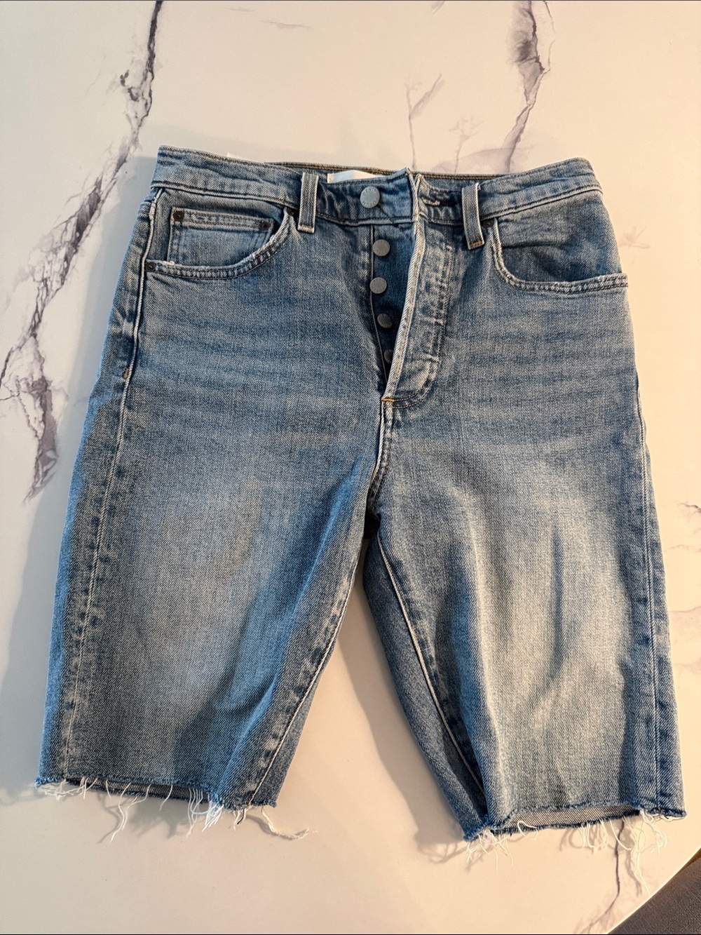 Aritzia Denim Forum Bermuda Jean Short Size 27